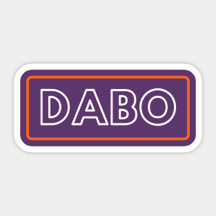 Dabo Swinney Tee Sticker